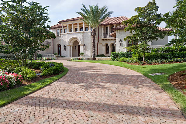 Residential Paver Driveway in University Of California Davis, CA